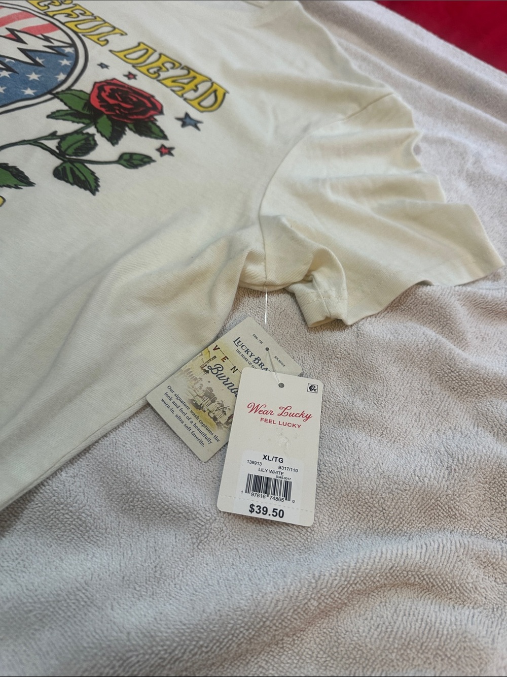 Grateful Dead Summer Tour '90 Graphic Tee - Picture 3 of 5